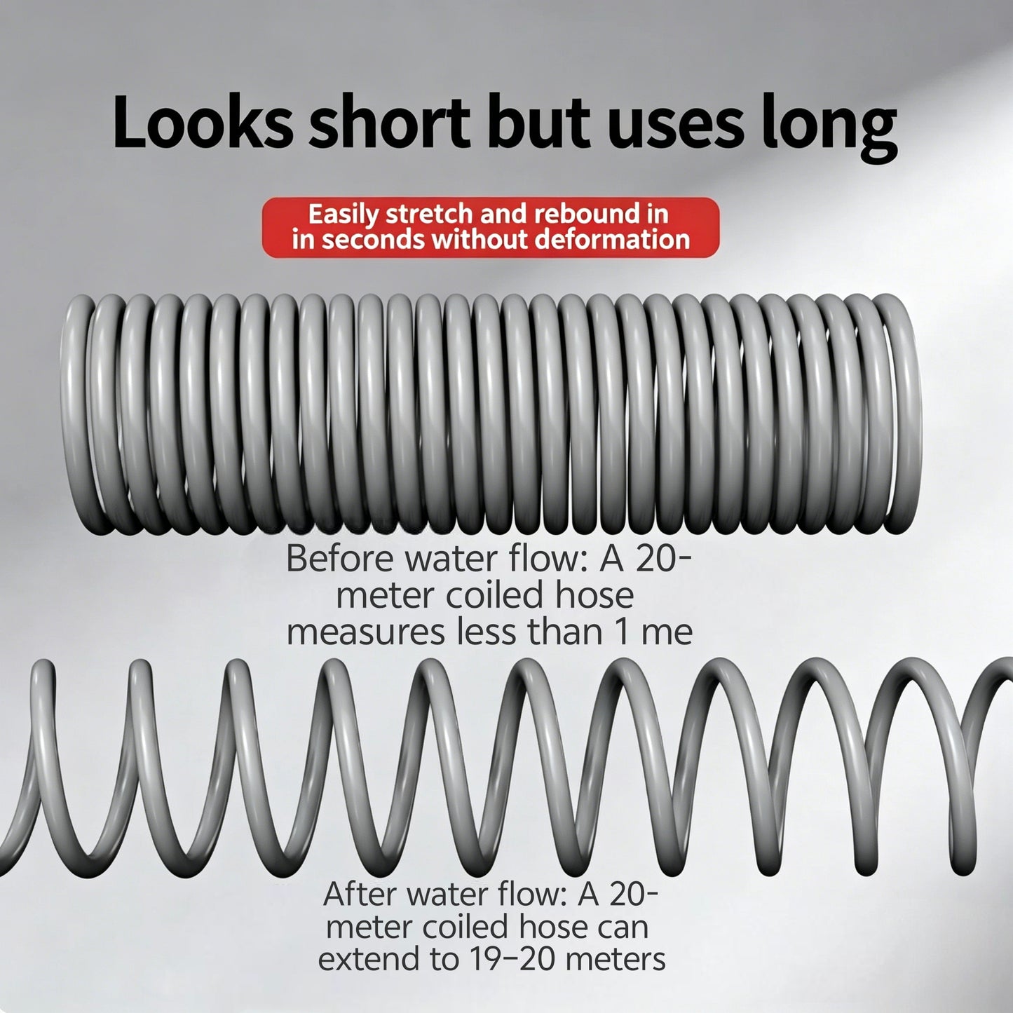 Retractable Hose for Watering Plants