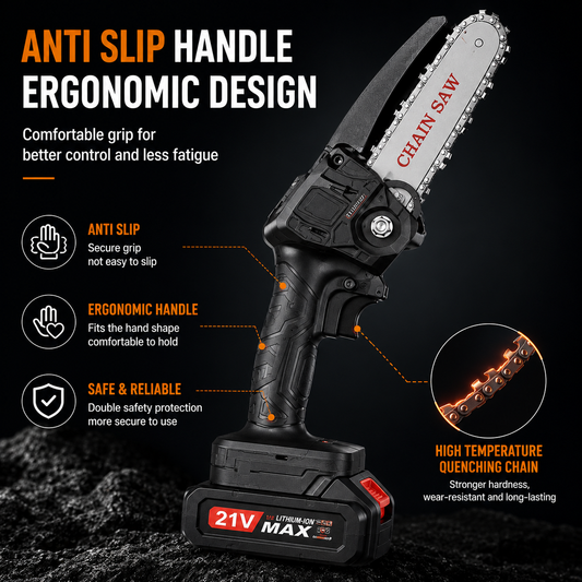 One-Hand Portable Chainsaw